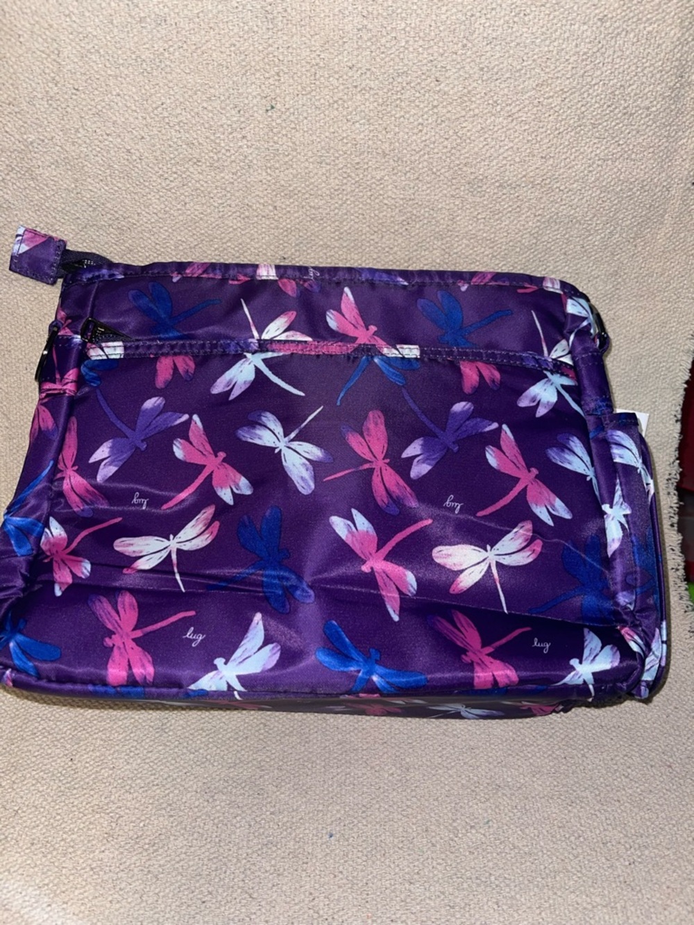 Lug Shimmy Crossbody Dragonfly Purple - New - Picture 3 of 11